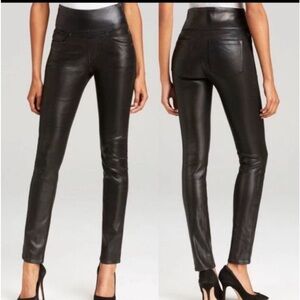 Spanx skinny waxed jeans